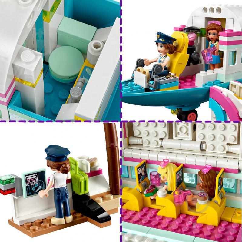 Конструктор LEGO Friends Самолет в Хартлейк Сити 41429 - фото 9