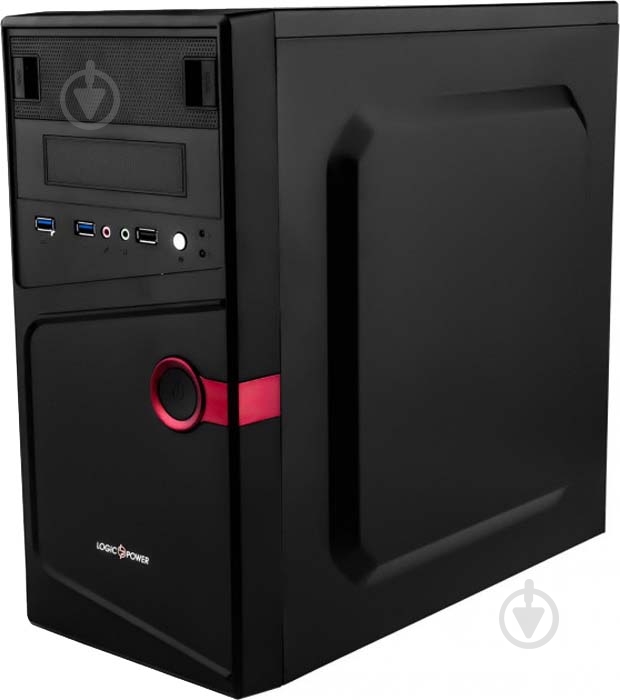 Корпус LogicPower 6104 400W USB 3.0 MATX Black - фото 1 Корпус LogicPower 6104 400W USB 3.0 MATX Black - фото 1