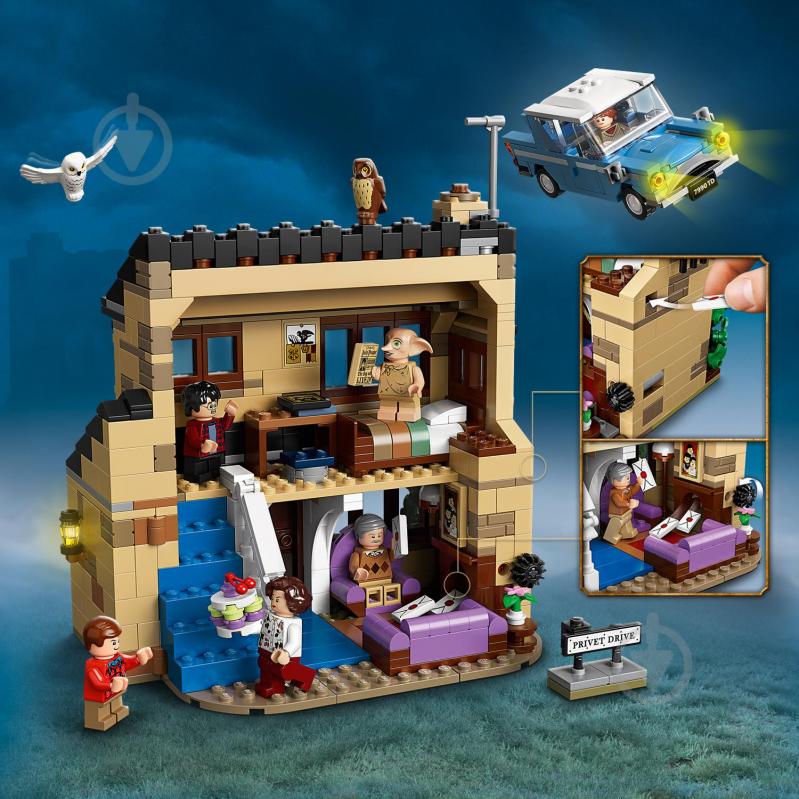 Конструктор LEGO Harry Potter Тисовая улица 4 75968 - фото 3