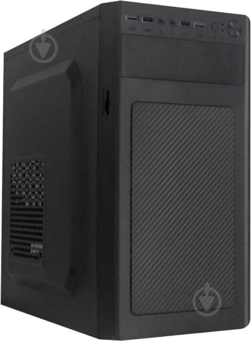 Корпус LogicPower 6116 400W 12cm USB3.0 MATX Black - фото 1