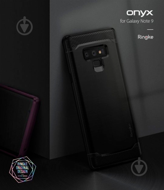 Чехол Ringke Onyx для Samsung Galaxy Note 9 Black (RCS4461) - фото 9