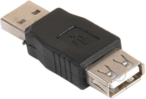 Перехідник Gemix USB 2.0 AM/AF чорний (05300096) GC 1626 - фото 1