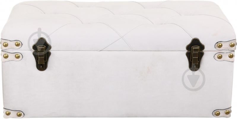 Сундук-пуф Sensio Twill 600х280х310 мм айвори (WA-059) - фото 2 Сундук-пуф Sensio Twill 600х280х310 мм айвори (WA-059) - фото 2