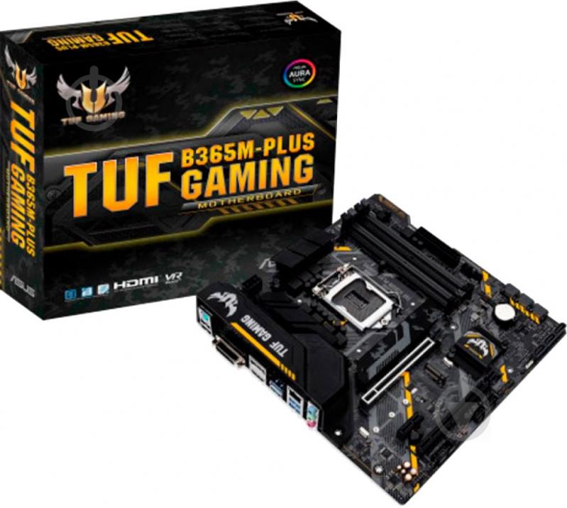 Материнская плата Asus TUF B365M-PLUS GAMING (Socket 1151, Intel B365, mirco ATX) - фото 5