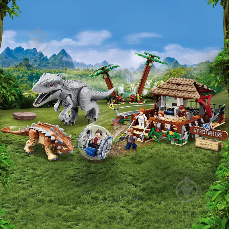 Конструктор LEGO Jurassic World Індомінус Рекс проти Анкілозавра 75941 - фото 12