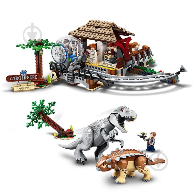 Конструктор LEGO Jurassic World Індомінус Рекс проти Анкілозавра 75941 - фото 5