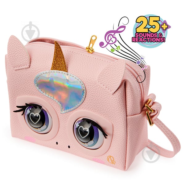 Сумочка інтерактивна Spin Master Purse Pets: Гламікорн SM26700/5402 - фото 4