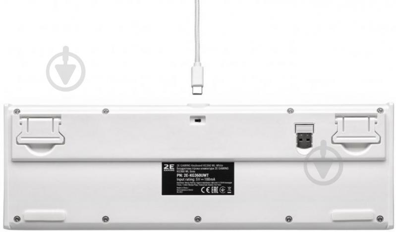 Клавиатура 2E Gaming (2E-KG360UWT) white - фото 3