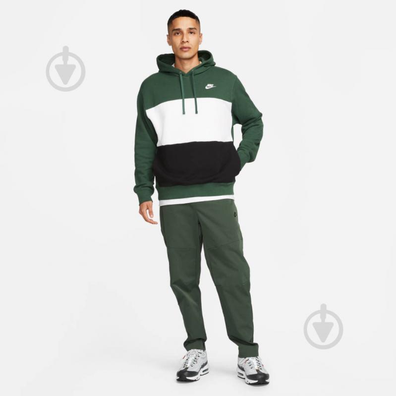 Джемпер Nike M NK CLUB+ FT CB HOODIE FB7415-323 р.XS разноцветный - фото 6