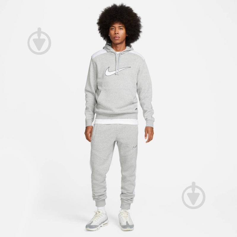 Джемпер Nike M NSW SP FLC HOODIE BB FN0247-063 р.M сірий - фото 7