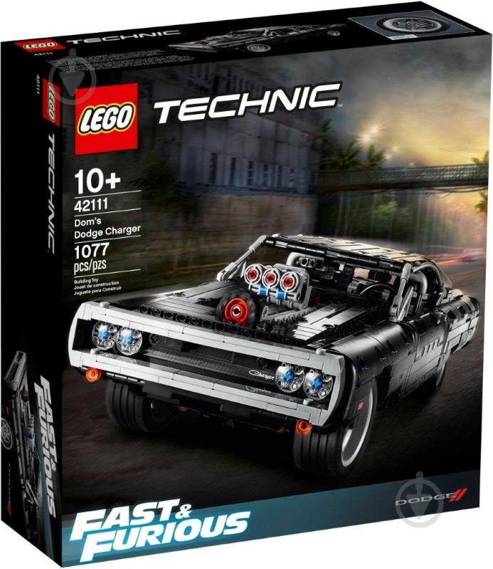 Конструктор LEGO Technic Dom's Dodge Charger 42111 - фото 3