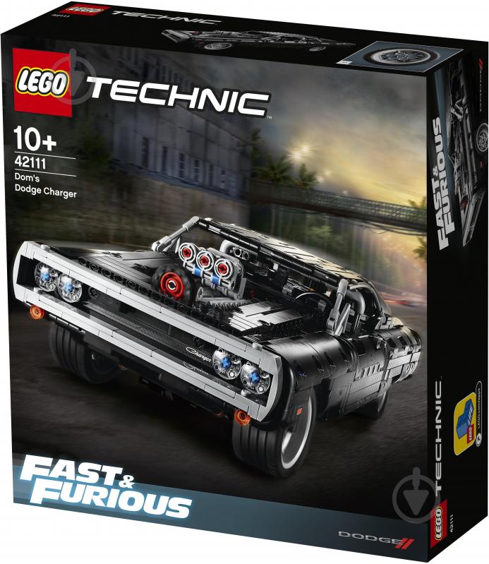 Конструктор LEGO Technic Dom's Dodge Charger 42111 - фото 11