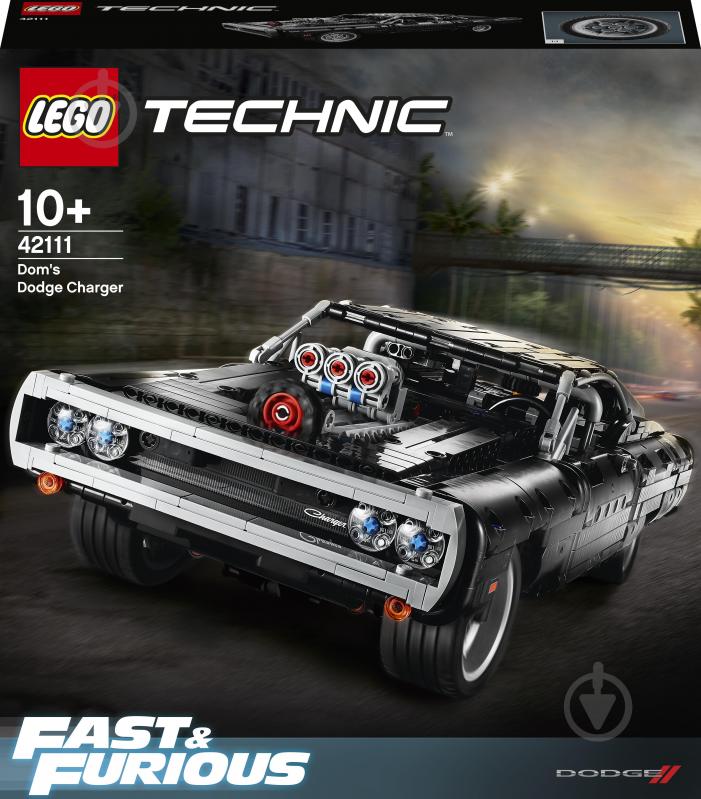 Конструктор LEGO Technic Dom's Dodge Charger 42111 - фото 1