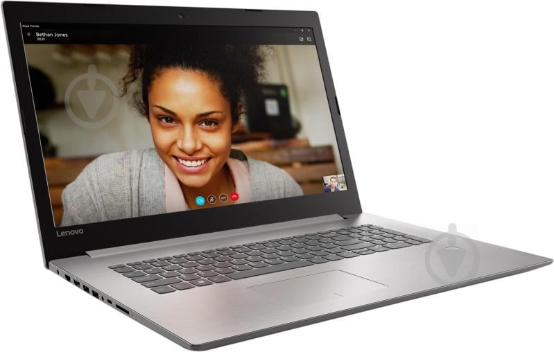 Ноутбук Lenovo IdeaPad 320-17IKB 17.3" (80XM00KLRA) platinum grey - фото 2