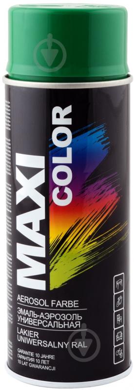 Емаль аерозольна Maxi Color RAL 6029 м'ятно-зелений глянець 400 мл - фото 1