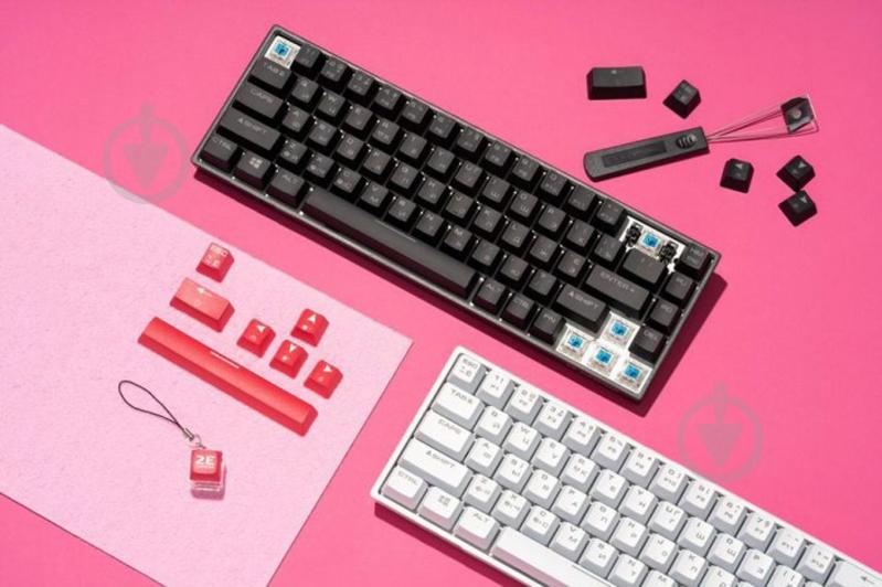 Клавиатура 2E Gaming Gateron Blue Switch (2E-KG380UWT-BL) white - фото 12