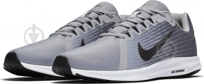 Кроссовки мужские Nike DOWNSHIFTER 8 908984-004 р.41 серые - фото 3