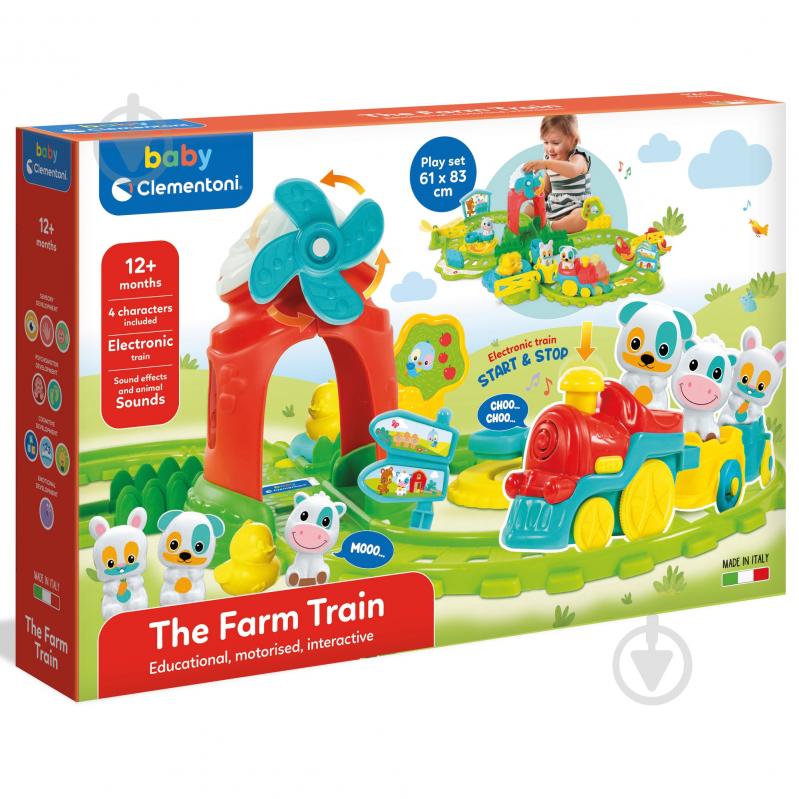 Игровой центр Clementoni The Farm Train 17385 - фото 3