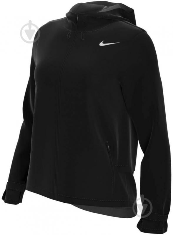 Куртка женская Nike W NK ESSENTIAL JACKET CU3217-010 р.XS черная - фото 1