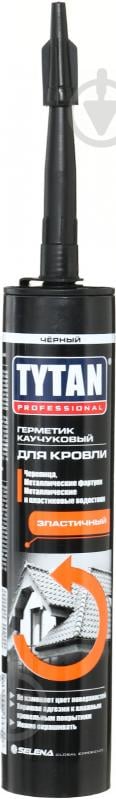 Герметик каучуковый Tytan черный 310 мл