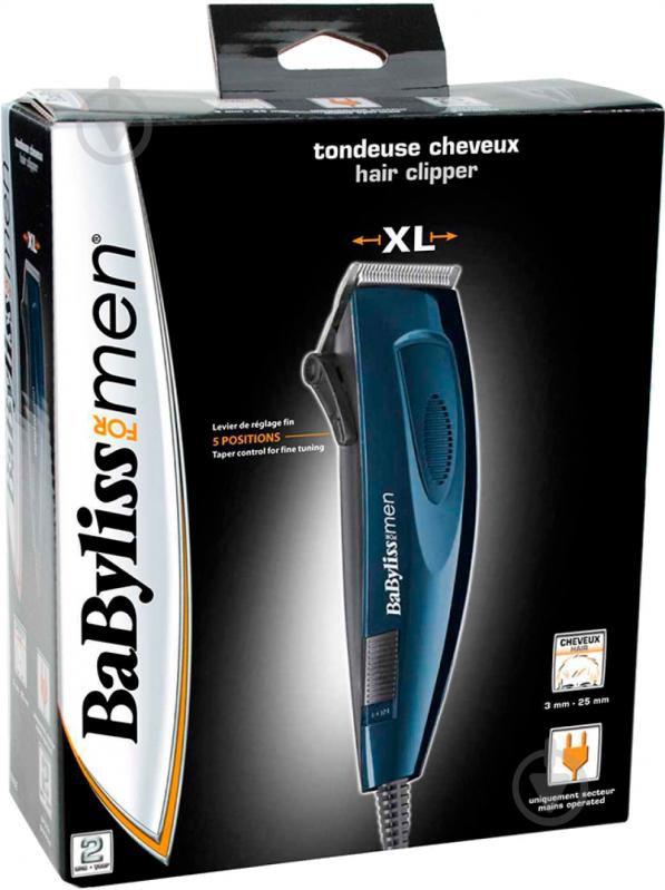 ВІТРИНА! Машинка для підстригання BaByliss Е695Е (BBS00029) - фото 8 ВІТРИНА! Машинка для підстригання BaByliss Е695Е (BBS00029) - фото 8