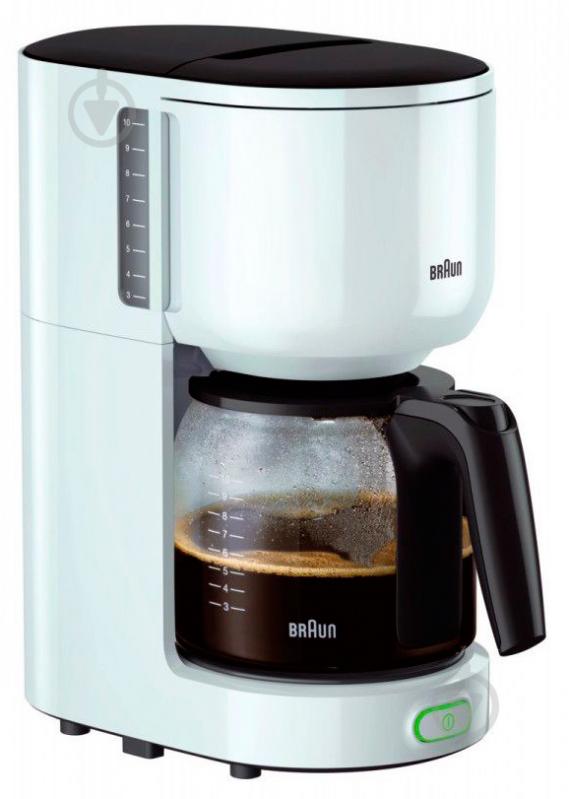 Кофеварка капельная Braun KF 3100 WH - фото 2