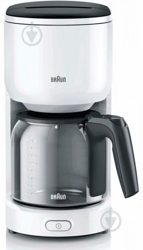 Кофеварка капельная Braun KF 3100 WH - фото 1