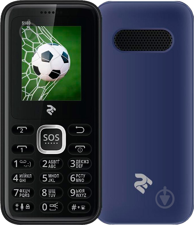 Мобильный телефон 2E S180 DualSim blue 680051628653 - фото 3