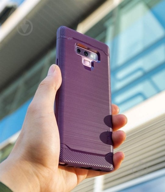 Чохол-накладка Ringke Onyx для Samsung Galaxy Note 9 Lilac Purple (RCS4462) - фото 6