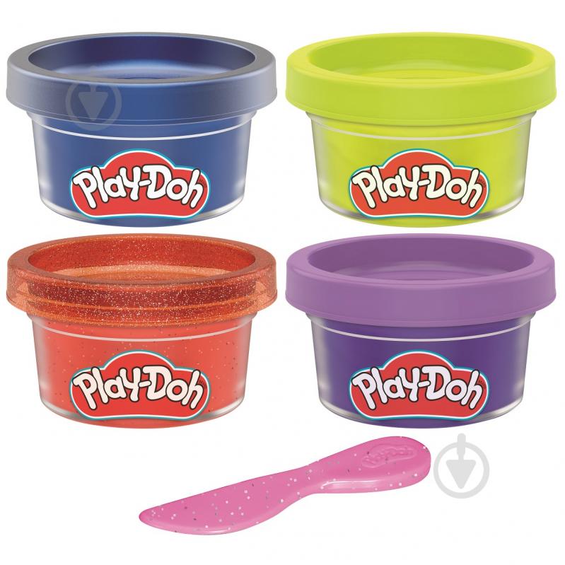 Набір пластиліну Play-Doh 4 баночки в асортименті F7172 - фото 3