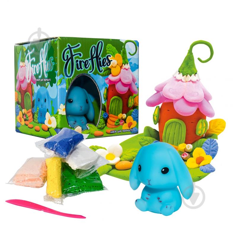 Набор массы для лепки Strateg Fireflies зайчонок 30410 - фото 1