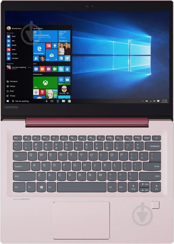 Ноутбук Lenovo IdeaPad 520S-14IKB 14" (81BL0099RA) ballerina pink - фото 6