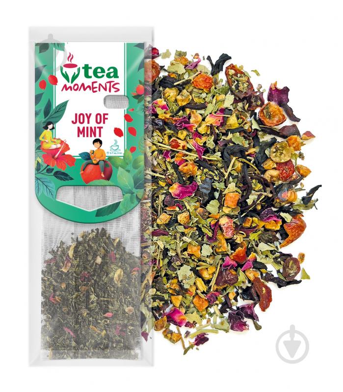 Чай зеленый Tea Moments Joy of Mint 15 шт. 33 г - фото 2 Чай зеленый Tea Moments Joy of Mint 15 шт. 33 г - фото 2