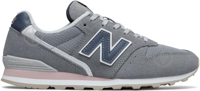 Кросівки New Balance WL996WS WL996WS р.37,5 сірі - фото 1