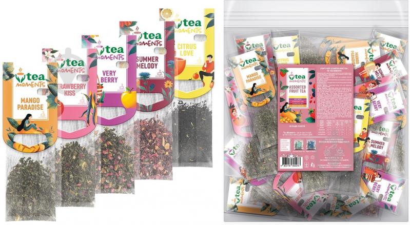 Чай фруктовый Tea Moments Assorted Fuit tea 50 шт. 114 г - фото 1 Чай фруктовый Tea Moments Assorted Fuit tea 50 шт. 114 г - фото 1