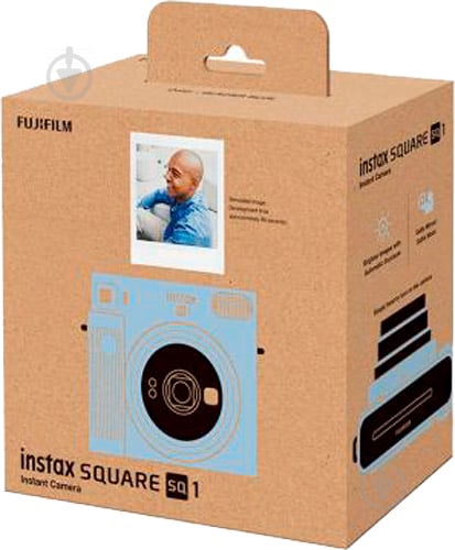 Фотокамера Fujifilm Instax Square SQ1 Glacier blue 16672142 - фото 10