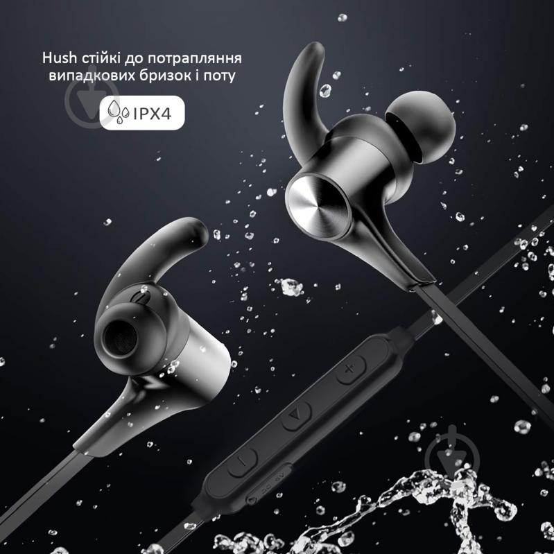 Наушники Promate Hush ANC IPX4 (hush.black) - фото 2