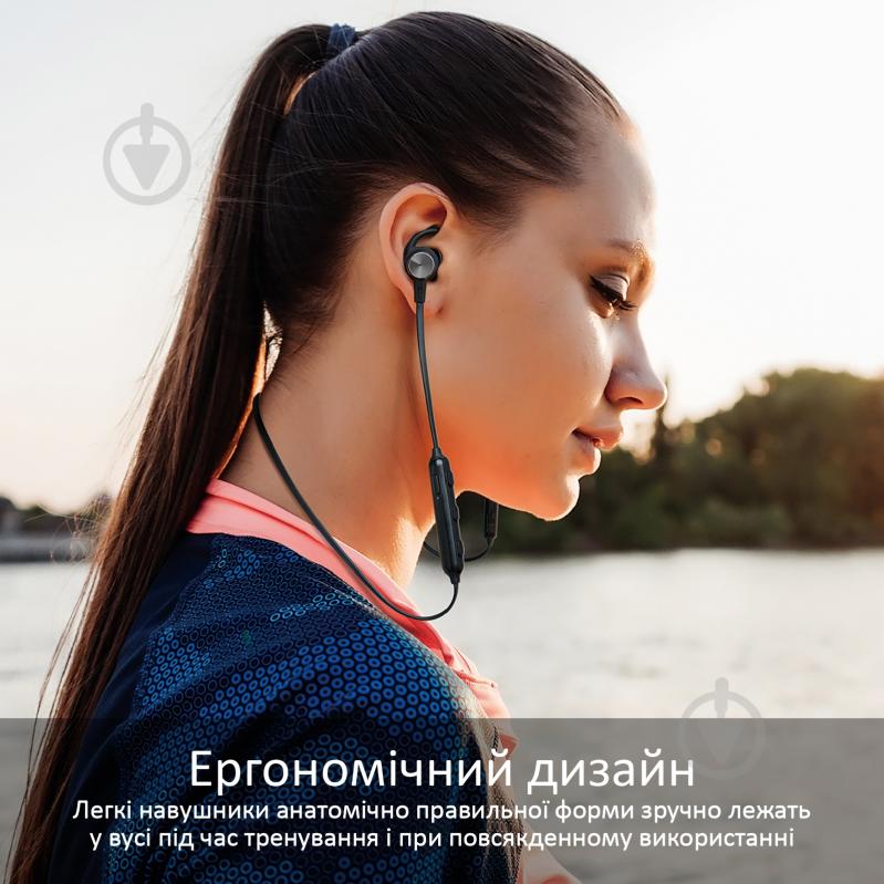 Наушники Promate Hush ANC IPX4 (hush.black) - фото 6