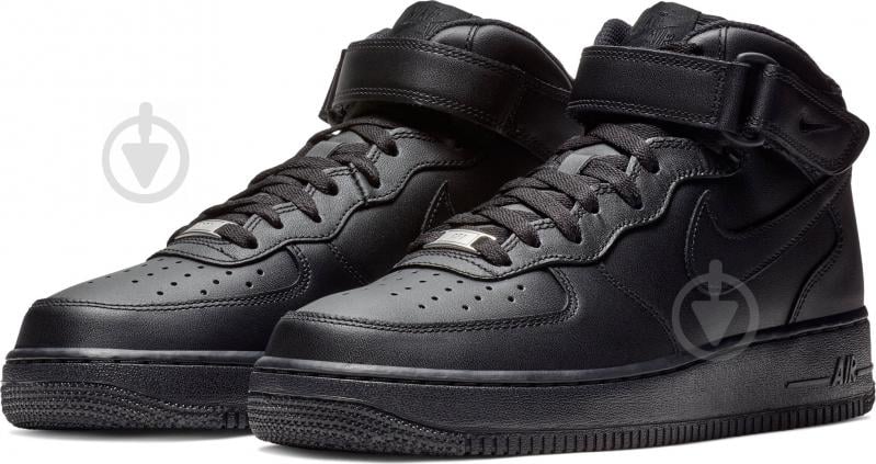 Кроссовки мужские зимние Nike AIR FORCE 1 315123-001 р.47,5 черные - фото 7