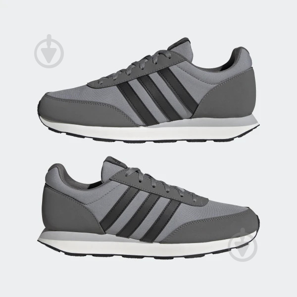 Кроссовки мужские демисезонные Adidas RUN 60S 3.0 HP2259 р.42 серые - фото 2