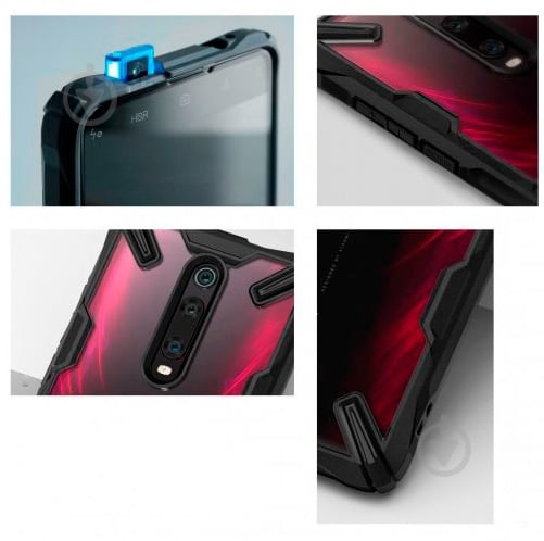 Чехол Ringke Fusion X Black для Xiaomi Mi 9T - фото 3 Чехол Ringke Fusion X Black для Xiaomi Mi 9T - фото 3