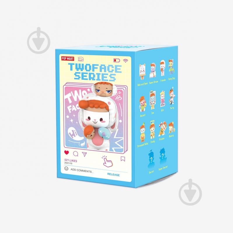 Ігрова фігурка-сюрприз POP MART MIGO серія Twoface MGTF-01 - фото 1 Ігрова фігурка-сюрприз POP MART MIGO серія Twoface MGTF-01 - фото 1