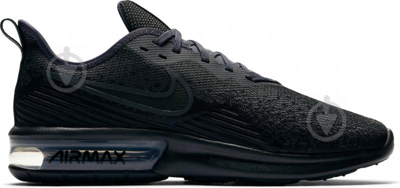 Кросівки чоловічі демісезонні Nike AIR MAX SEQUENT 4 AO4485-002 р.40,5 чорні - фото 1