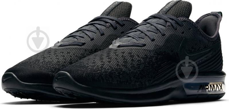 Кросівки чоловічі демісезонні Nike AIR MAX SEQUENT 4 AO4485-002 р.40,5 чорні - фото 3