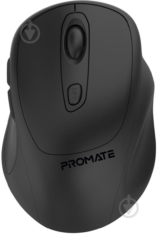 Мишка Promate Clix-9 Wireless Black black (clix-9.black) - фото 1