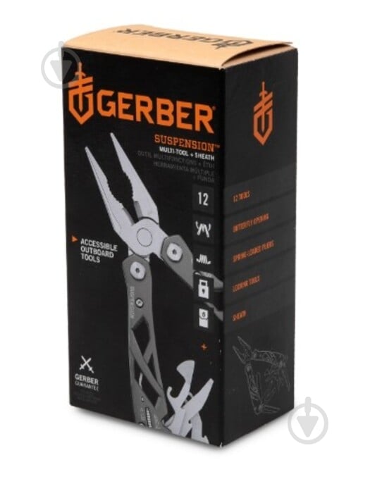 Мультитул Gerber Knives Suspension Multi, 12 инструментов 1027823 - фото 7 Мультитул Gerber Knives Suspension Multi, 12 инструментов 1027823 - фото 7
