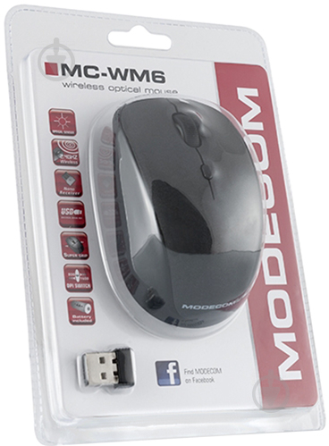 Мышь MC-WM6 black - фото 5