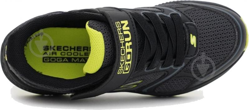 Кроссовки для мальчиков Skechers GO RUN CONSISTENT 405009L BCCL р.33,5 черные - фото 5