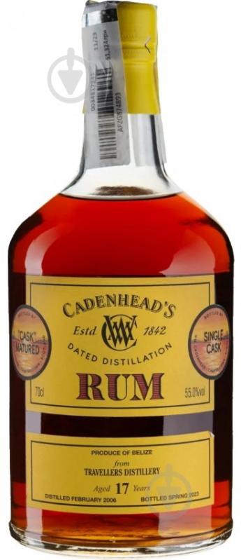 Ром Cadenhead Travellers 0,7 л - фото 1