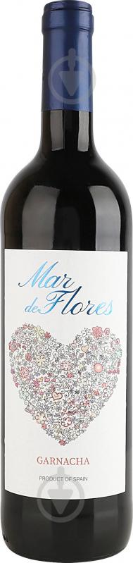 Вино Mar de Flores красное сухое 13% Garnacha 0,75 л - фото 1 Вино Mar de Flores красное сухое 13% Garnacha 0,75 л - фото 1